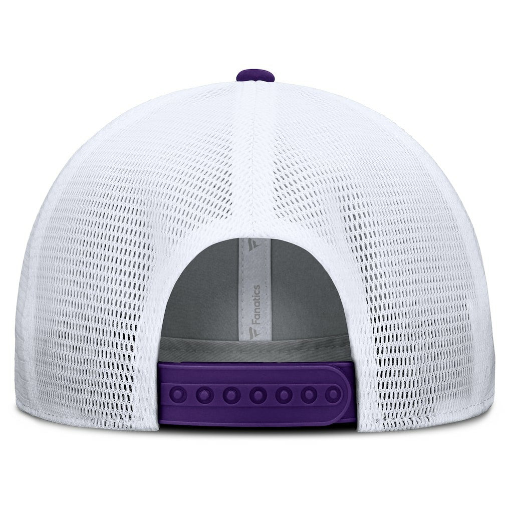 Minnesota Vikings Option Trucker Adjustable Hat - Gray/Purple - Fanatics
