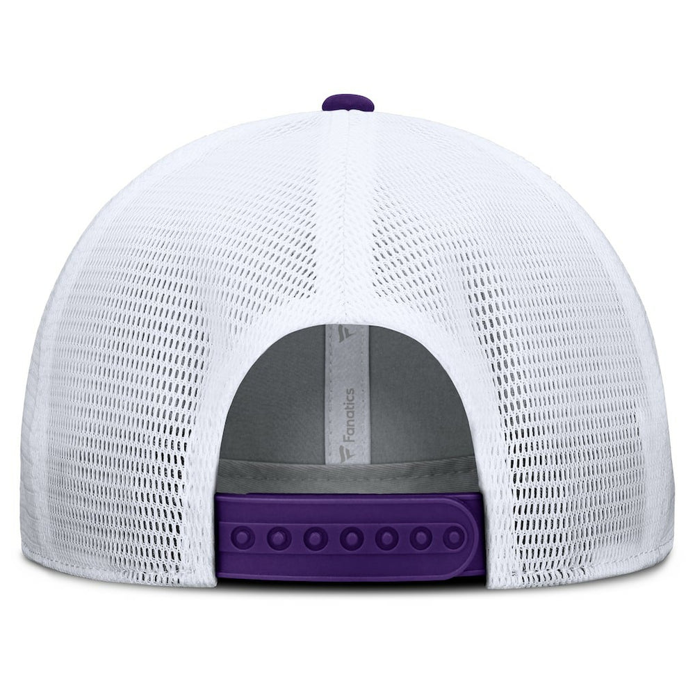 Minnesota Vikings Option Trucker Adjustable Hat - Gray/Purple - Fanatics