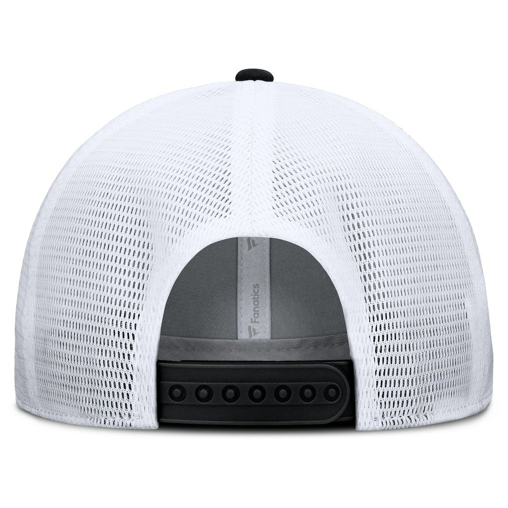 New Orleans Saints Option Trucker Adjustable Hat - Gray/Black - Fanatics