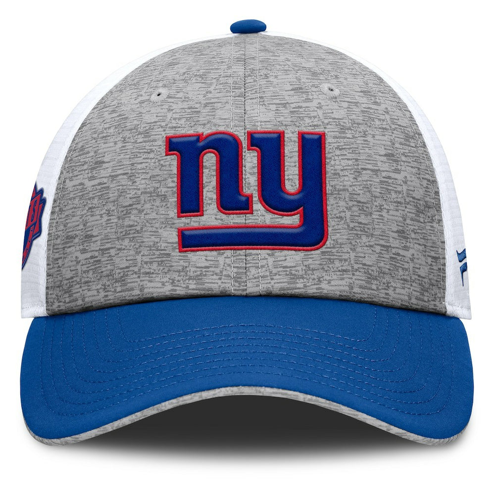 New York Giants Option Trucker Adjustable Hat - Gray/Royal - Fanatics