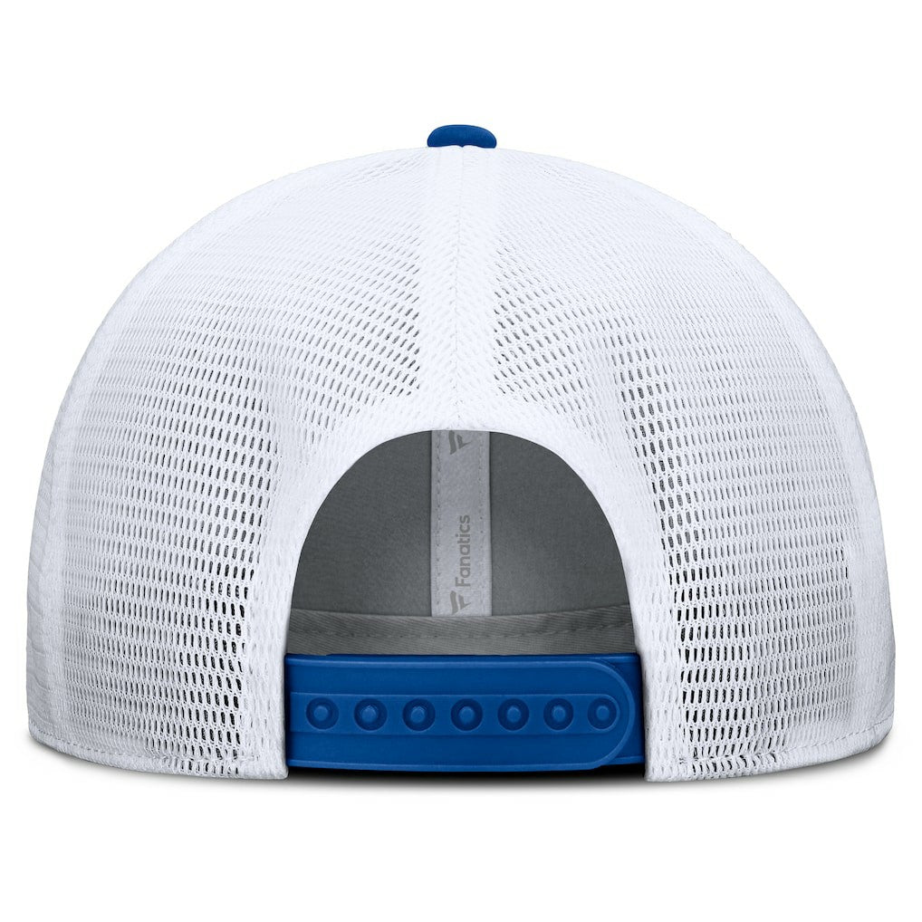 New York Giants Option Trucker Adjustable Hat - Gray/Royal - Fanatics