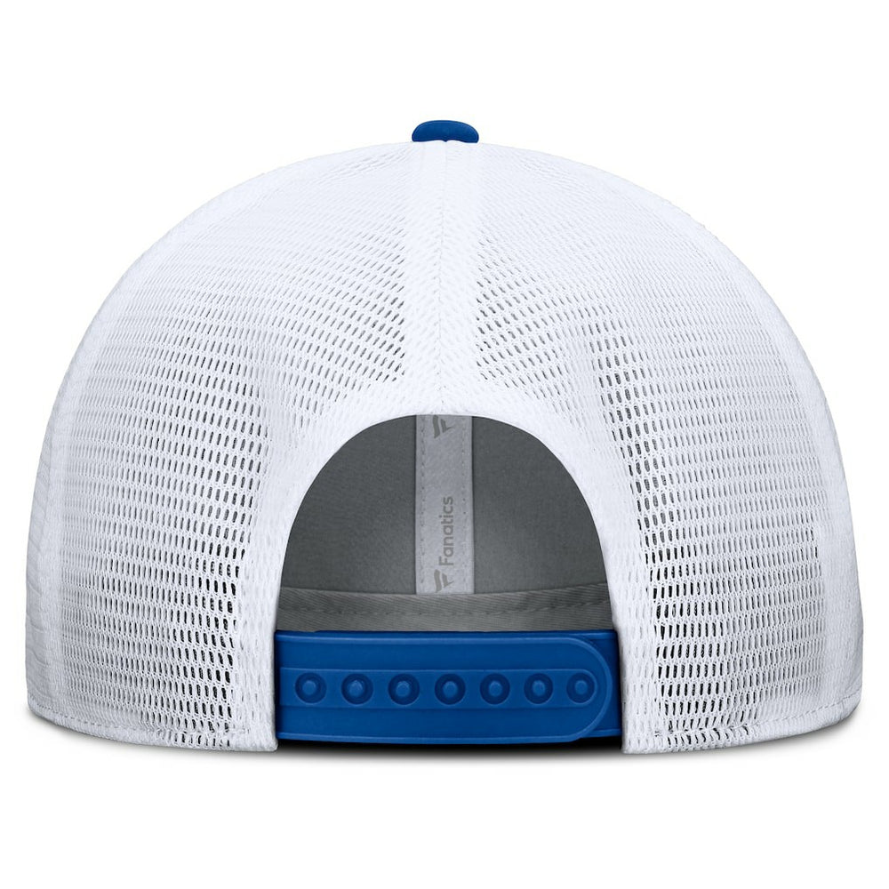 New York Giants Option Trucker Adjustable Hat - Gray/Royal - Fanatics
