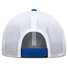 New York Giants Option Trucker Adjustable Hat - Gray/Royal - Fanatics