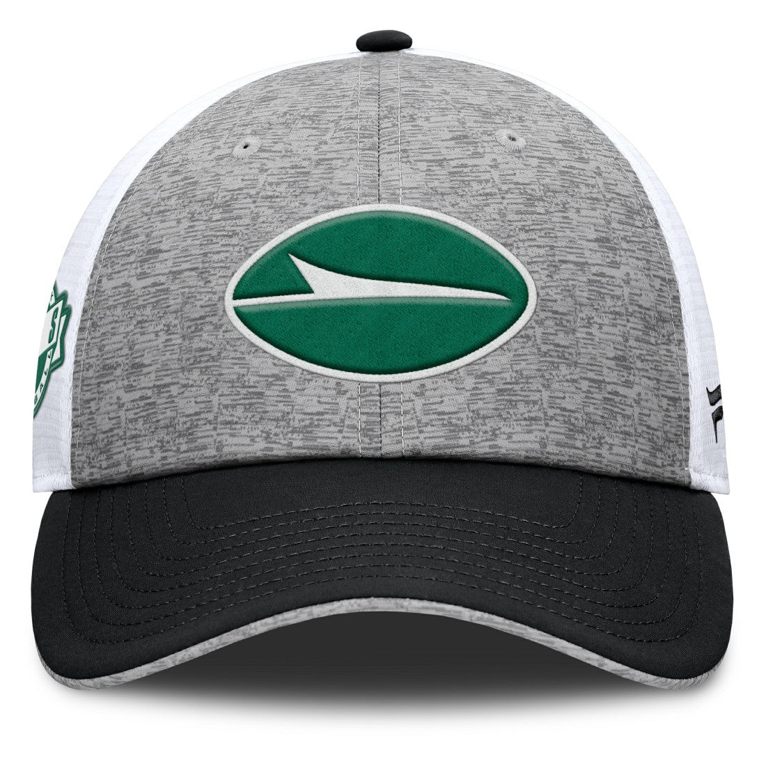 New York Jets Option Trucker Adjustable Hat - Gray/Black - Fanatics