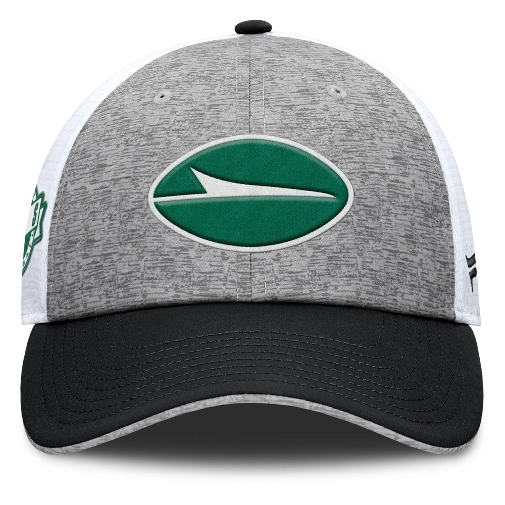 New York Jets Option Trucker Adjustable Hat - Gray/Black - Fanatics
