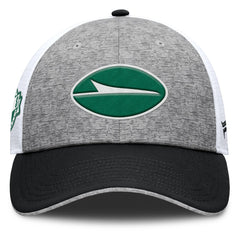 New York Jets Option Trucker Adjustable Hat - Gray/Black - Fanatics