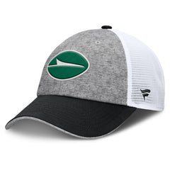 New York Jets Option Trucker Adjustable Hat - Gray/Black - Fanatics