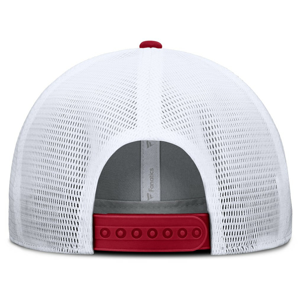 San Francisco 49ers Option Trucker Adjustable Hat - Gray/Scarlet - Fanatics