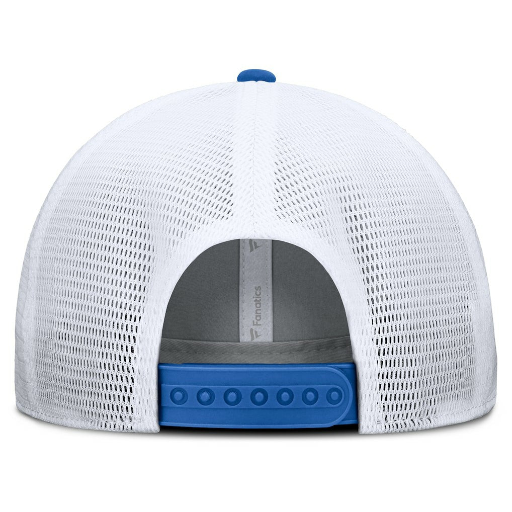 Detroit Lions Option Trucker Adjustable Hat - Gray/Blue - Fanatics