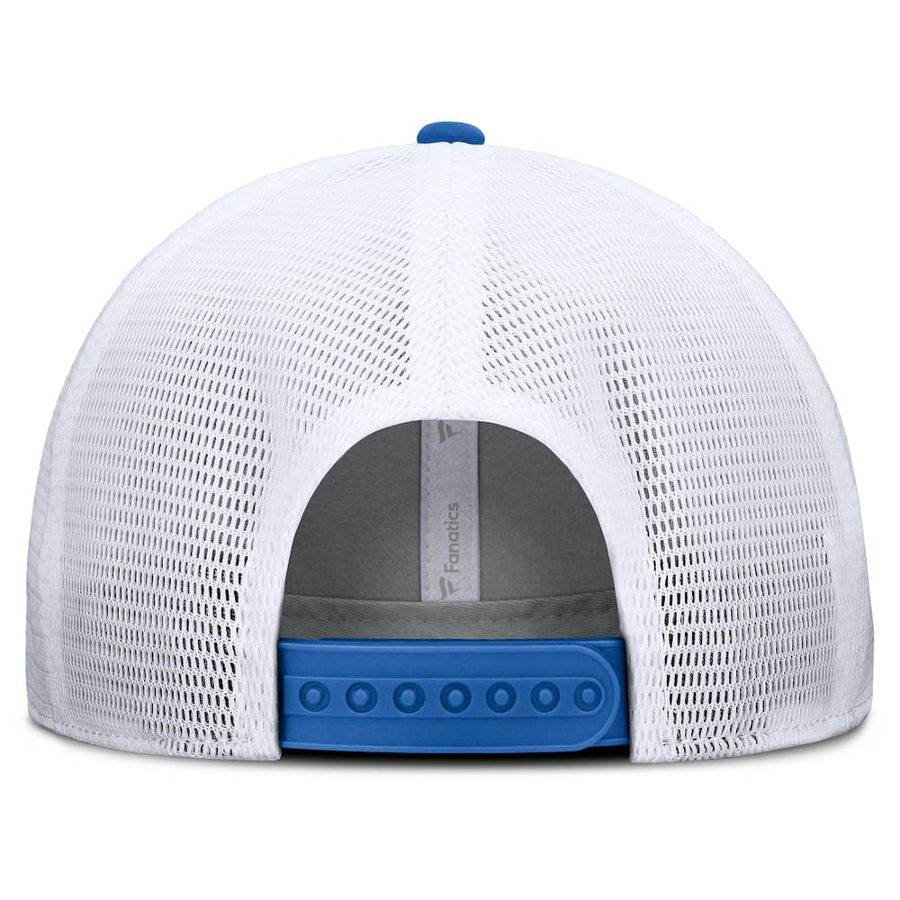 Detroit Lions Option Trucker Adjustable Hat - Gray/Blue - Fanatics