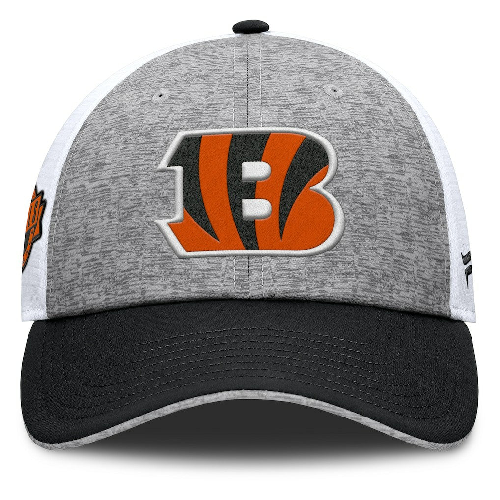 Cincinnati Bengals Option Trucker Adjustable Hat - Gray/Black - Fanatics