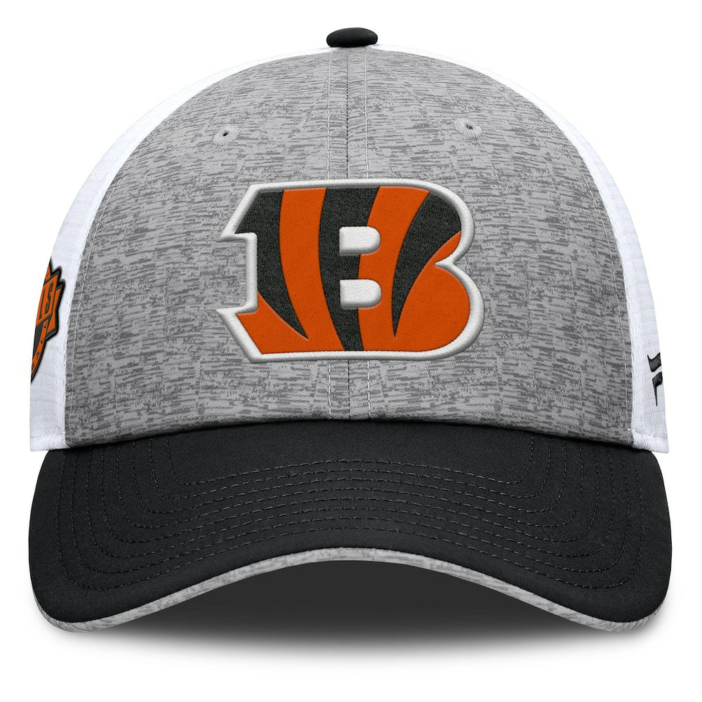 Cincinnati Bengals Option Trucker Adjustable Hat - Gray/Black - Fanatics