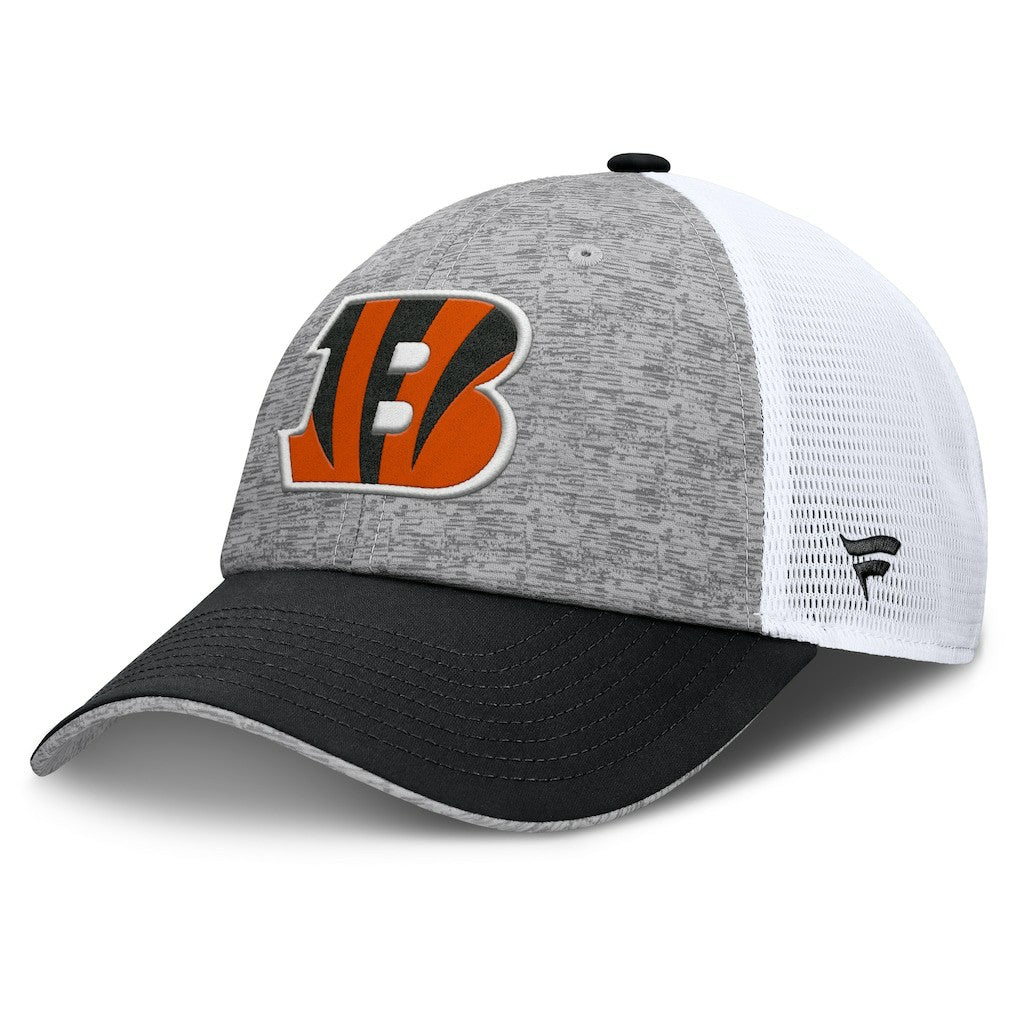 Cincinnati Bengals Option Trucker Adjustable Hat - Gray/Black - Fanatics