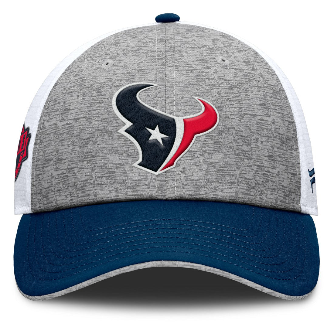 Houston Texans Option Trucker Adjustable Hat - Gray/Navy - Fanatics