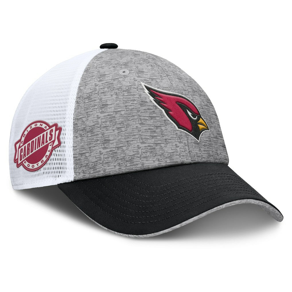 Arizona Cardinals Option Trucker Adjustable Hat - Gray/Black - Fanatics