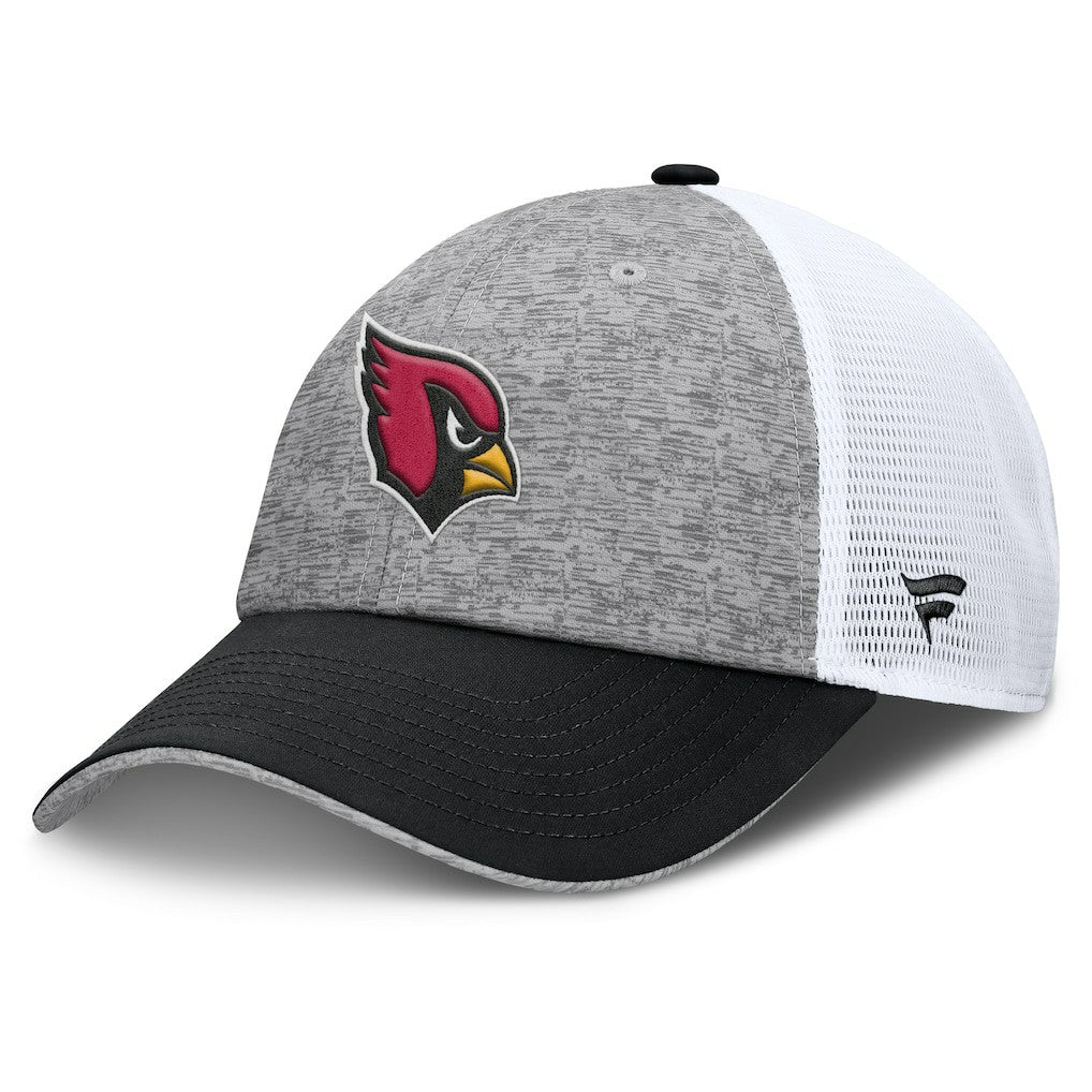 Arizona Cardinals Option Trucker Adjustable Hat - Gray/Black - Fanatics