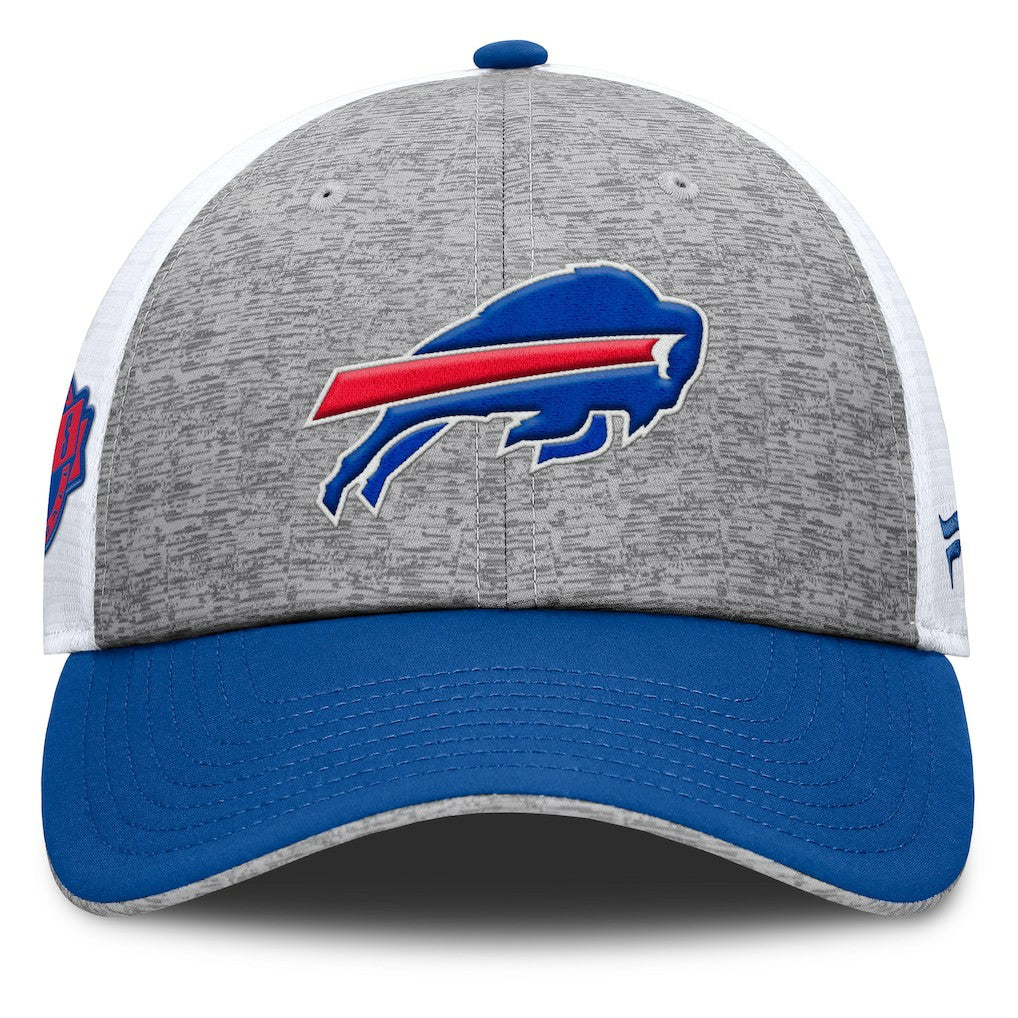 Buffalo Bills Option Trucker Adjustable Hat - Gray/Royal - Fanatics
