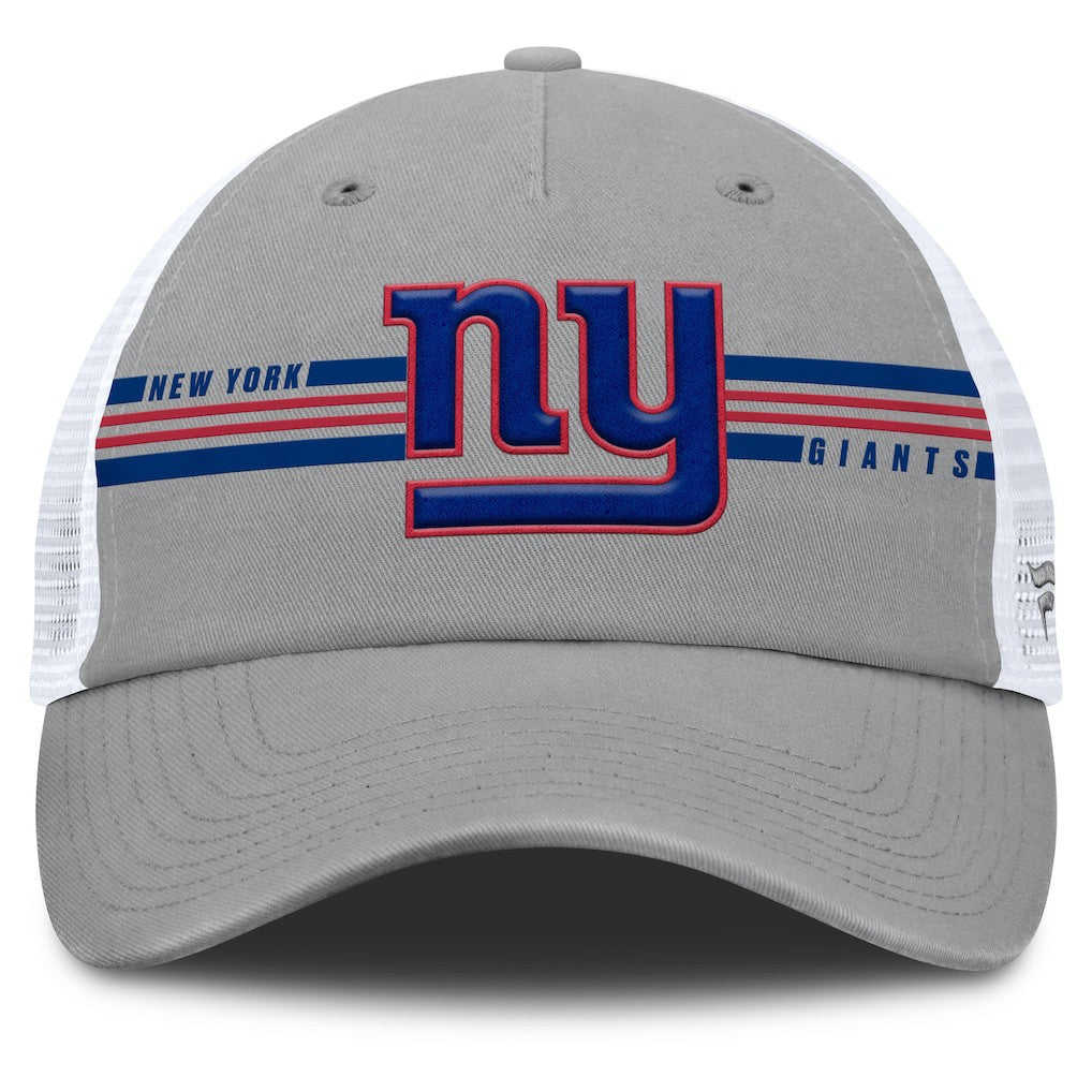 New York Giants Singleback Trucker Adjustable Hat - Gray - Fanatics