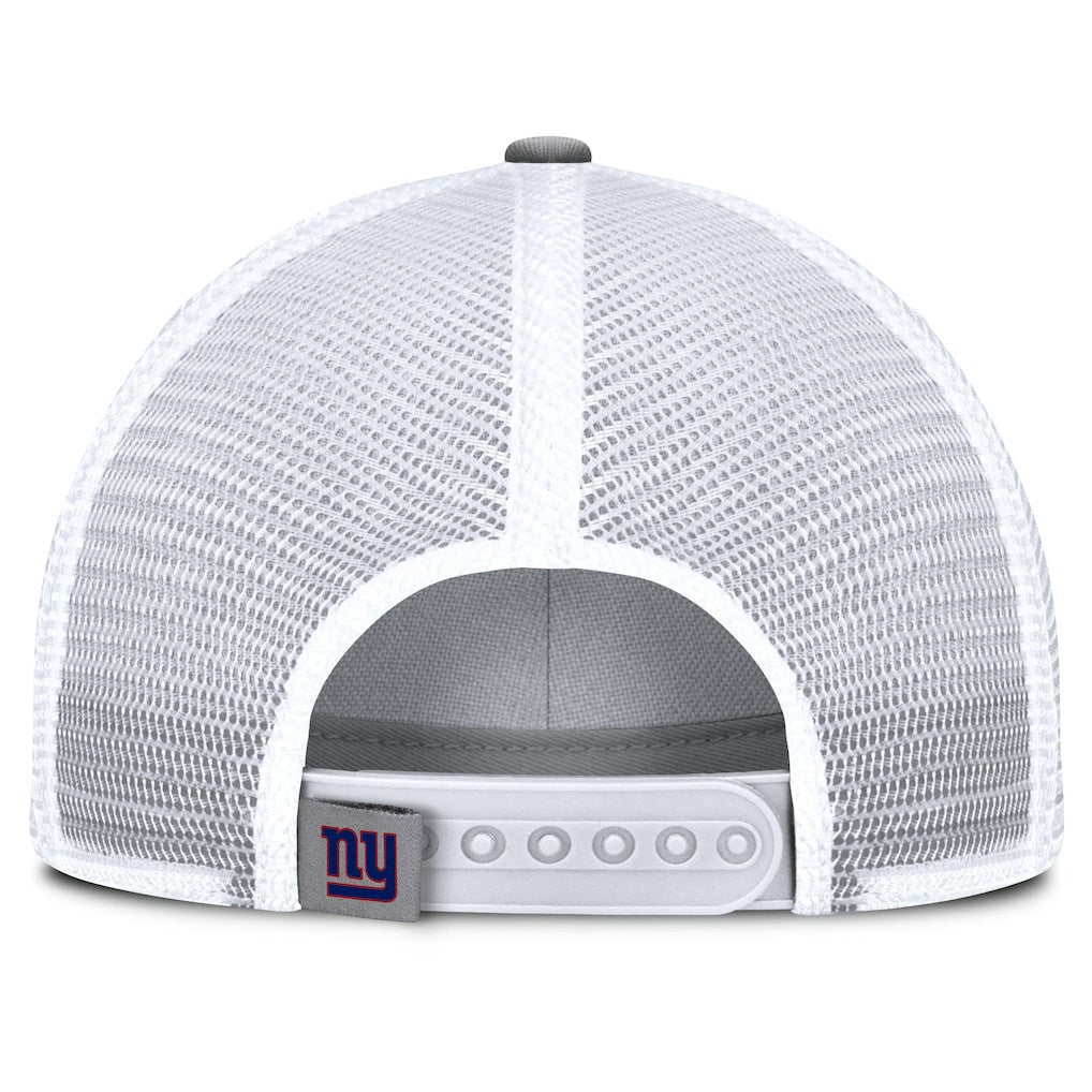 New York Giants Singleback Trucker Adjustable Hat - Gray - Fanatics