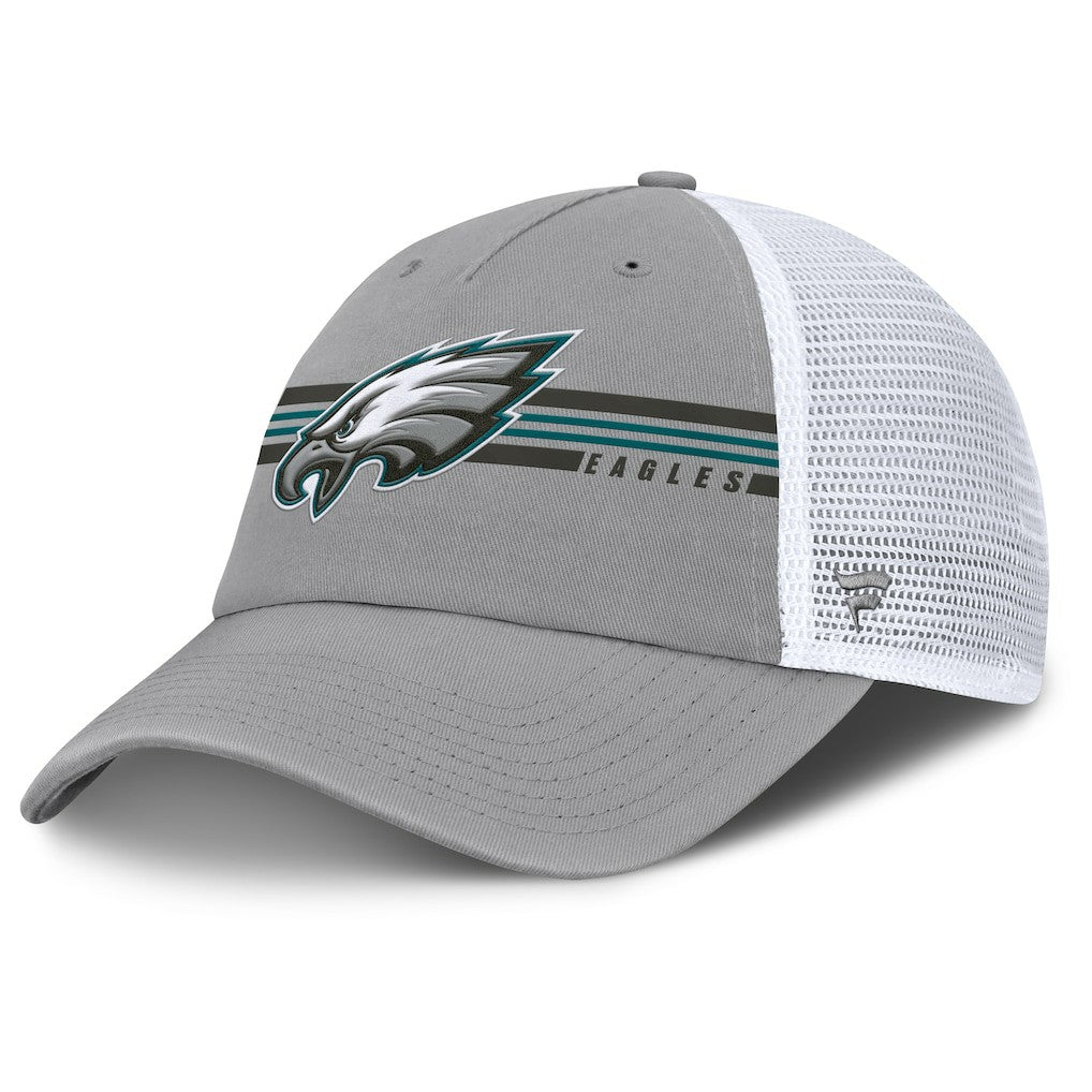Philadelphia Eagles Singleback Trucker Adjustable Hat - Gray - Fanatics