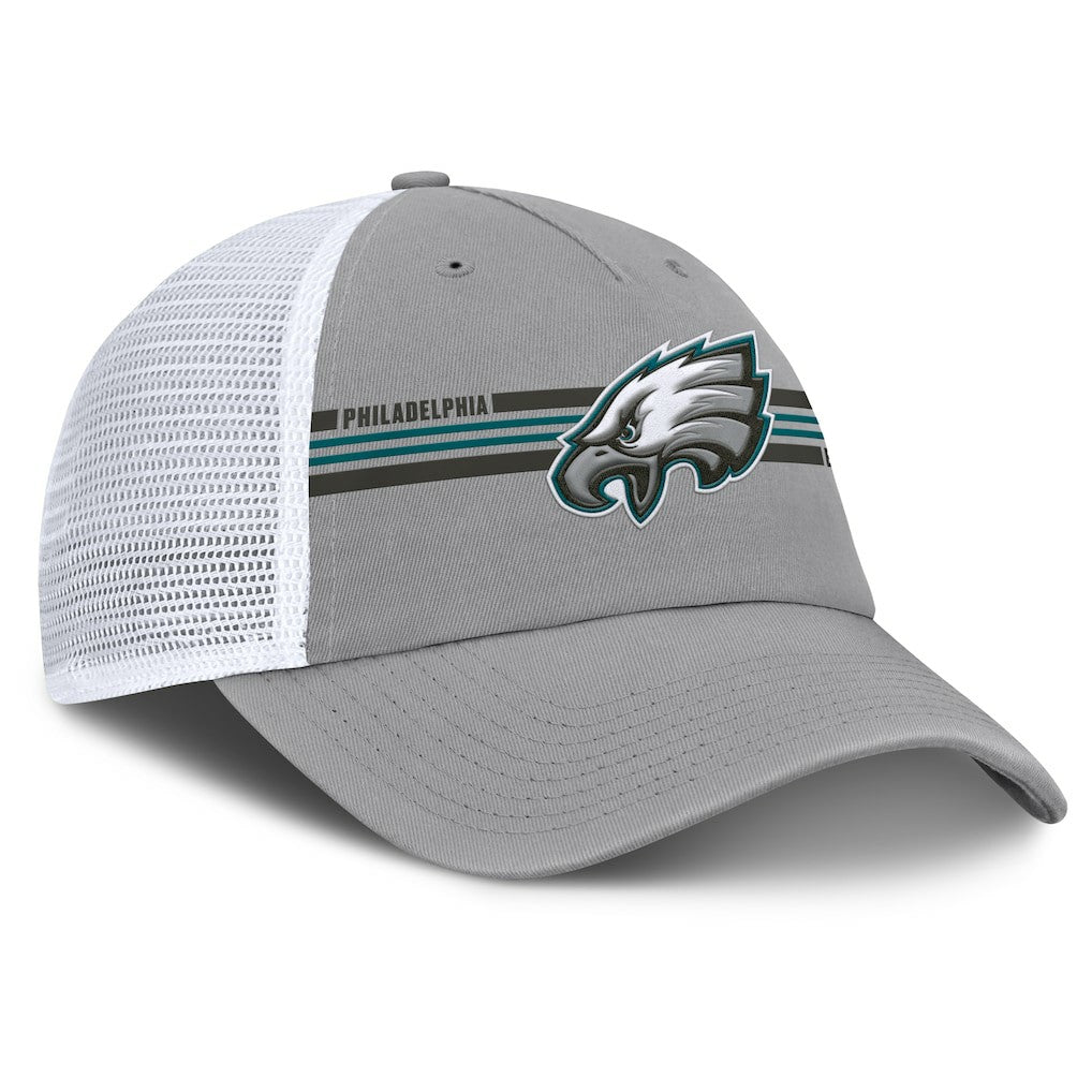 Philadelphia Eagles Singleback Trucker Adjustable Hat - Gray - Fanatics