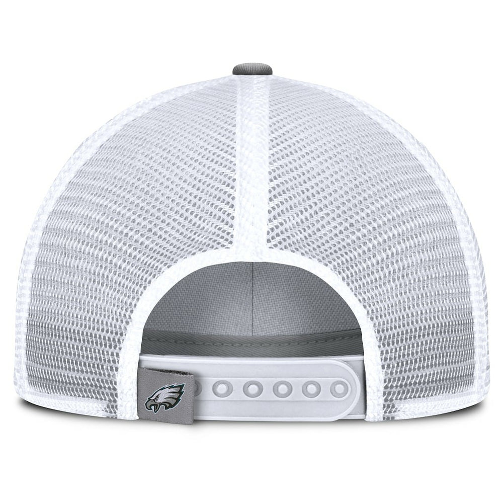 Philadelphia Eagles Singleback Trucker Adjustable Hat - Gray - Fanatics