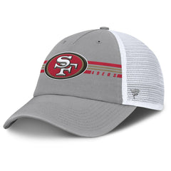 San Francisco 49ers Singleback Trucker Adjustable Hat - Gray - Fanatics