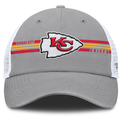 Kansas City Chiefs Singleback Trucker Adjustable Hat - Gray - Fanatics