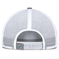Miami Dolphins Singleback Trucker Adjustable Hat - Gray - Fanatics