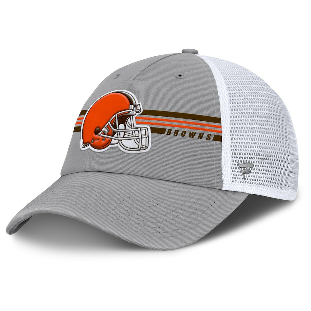 Cleveland Browns Singleback Trucker Adjustable Hat - Gray - Fanatics