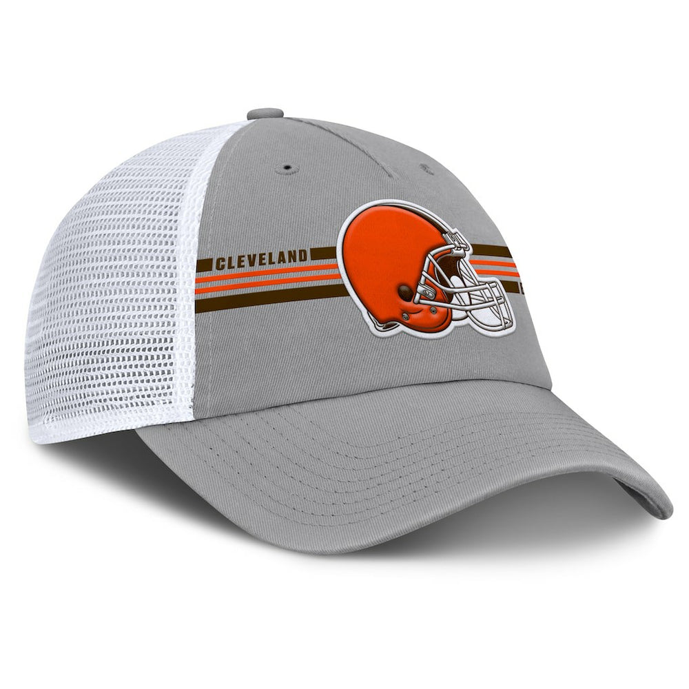 Cleveland Browns Singleback Trucker Adjustable Hat - Gray - Fanatics