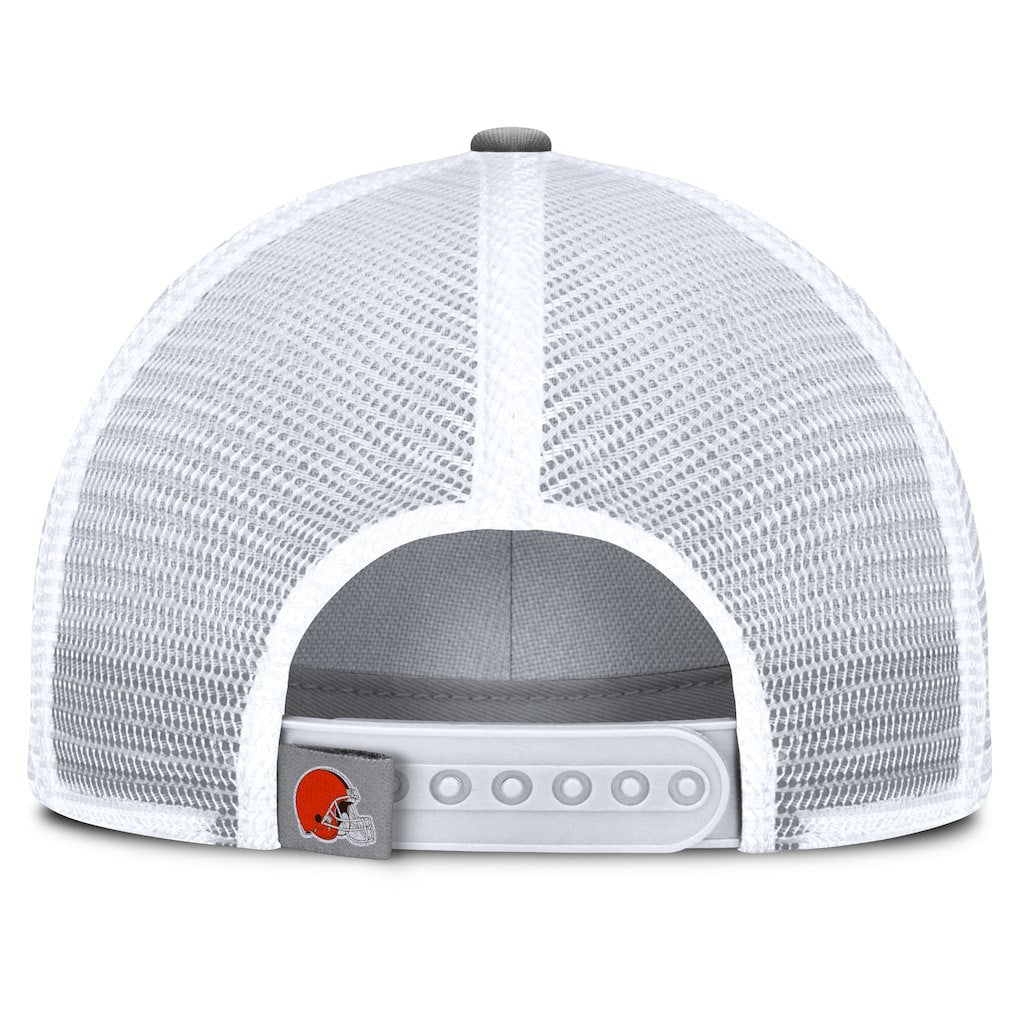 Cleveland Browns Singleback Trucker Adjustable Hat - Gray - Fanatics