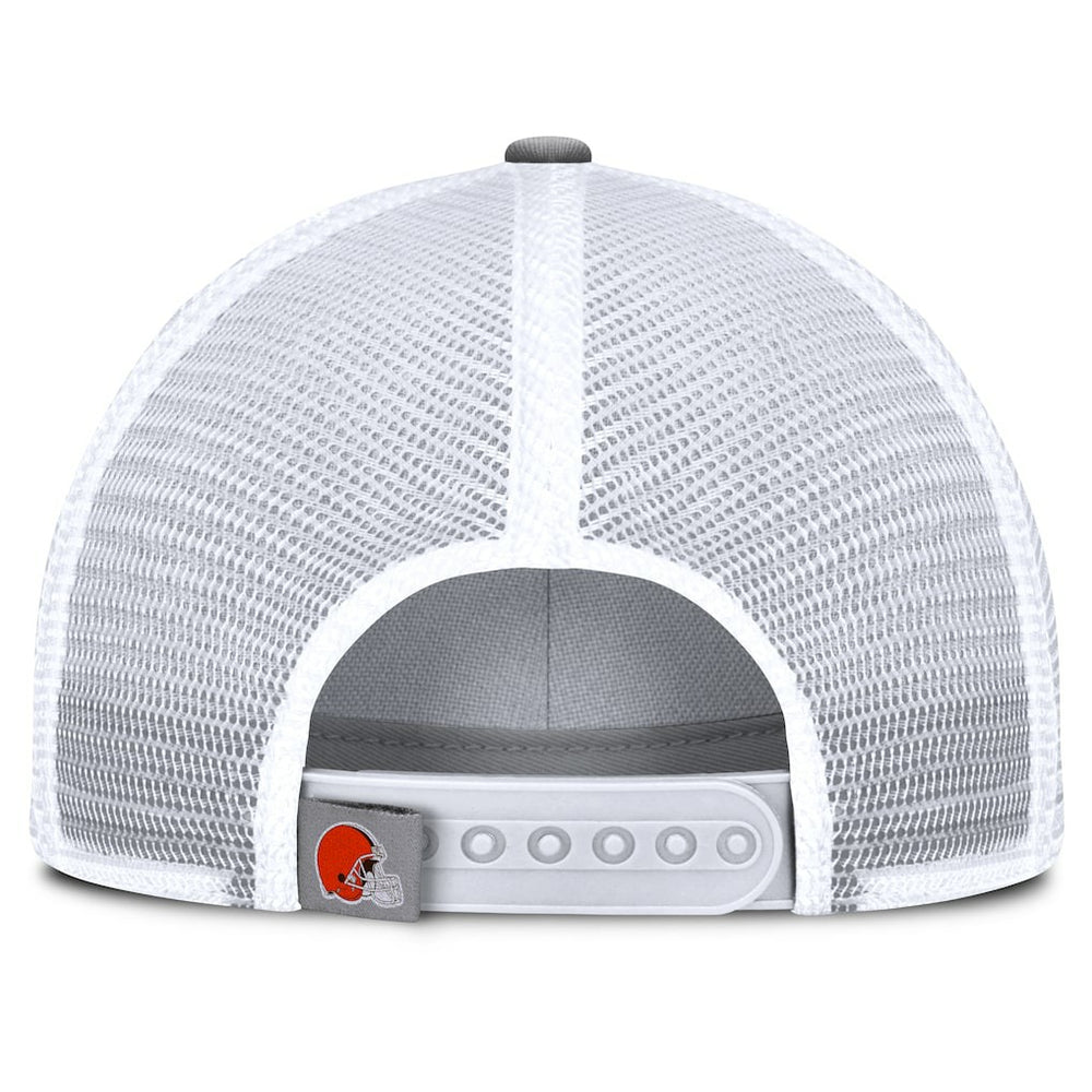 Cleveland Browns Singleback Trucker Adjustable Hat - Gray - Fanatics