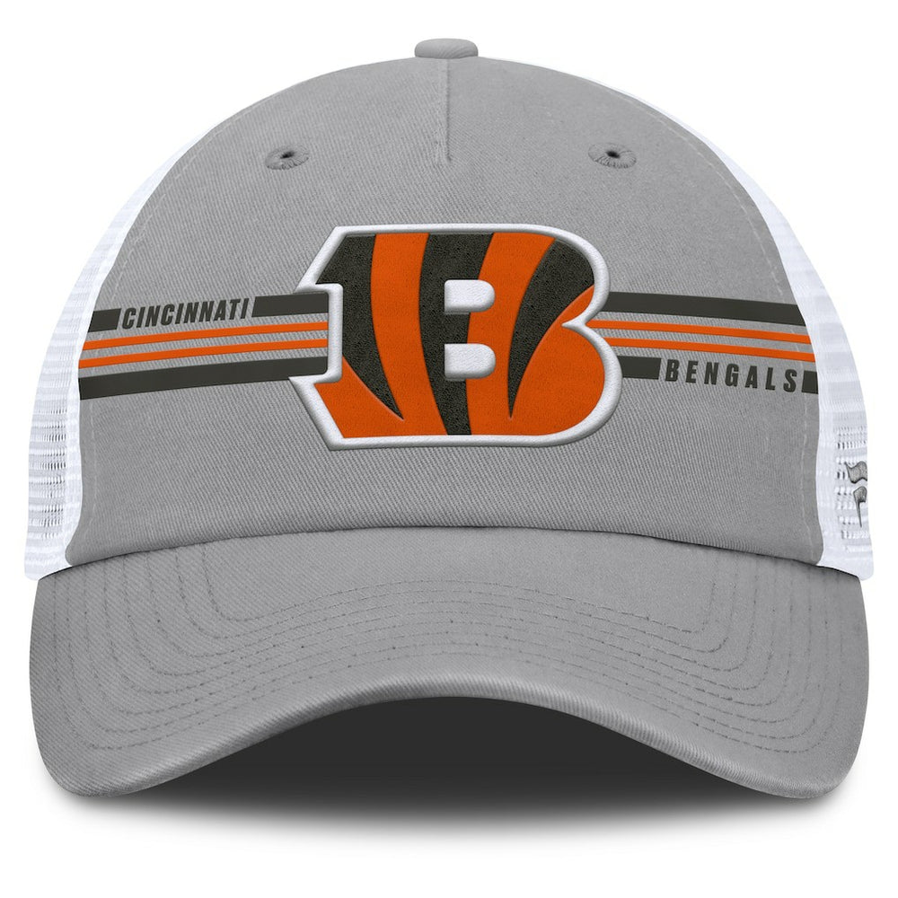 Cincinnati Bengals Singleback Trucker Adjustable Hat - Gray - Fanatics