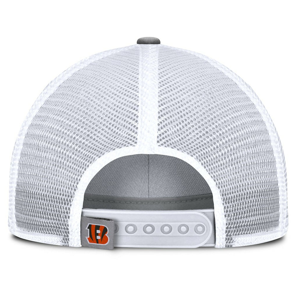 Cincinnati Bengals Singleback Trucker Adjustable Hat - Gray - Fanatics