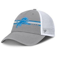Detroit Lions Singleback Trucker Adjustable Hat - Gray - Fanatics
