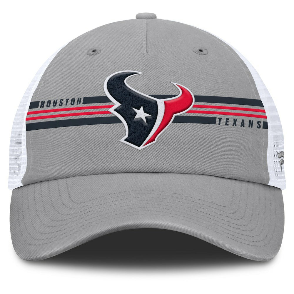 Houston Texans Singleback Trucker Adjustable Hat - Gray - Fanatics