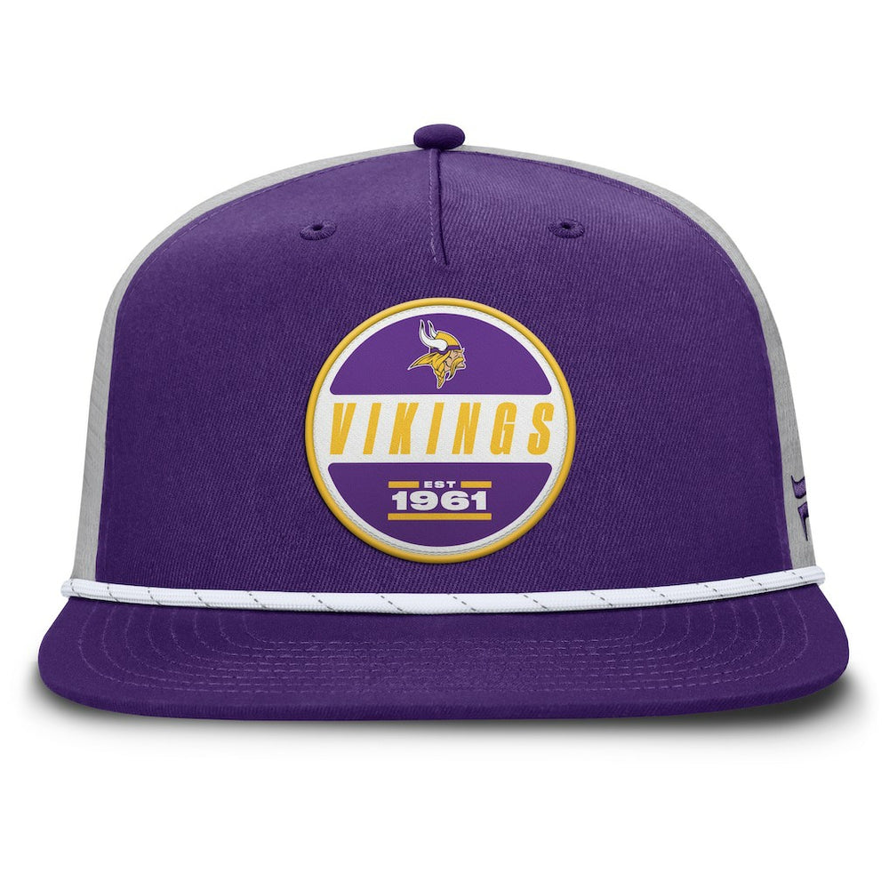Minnesota Vikings Edge Rush Trucker Adjustable Hat - Purple/Gray - Fanatics