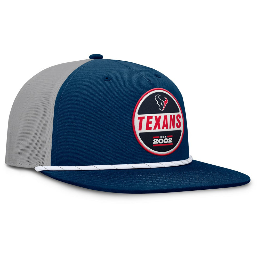 Houston Texans Edge Rush Trucker Adjustable Hat - Navy/Gray - Fanatics