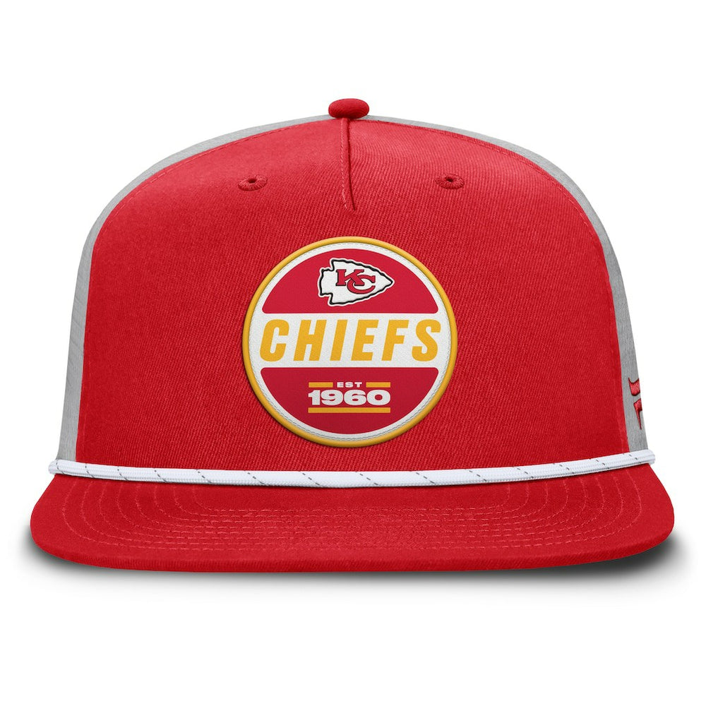 Kansas City Chiefs Edge Rush Trucker Adjustable Hat - Red/Gray - Fanatics