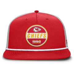 Kansas City Chiefs Edge Rush Trucker Adjustable Hat - Red/Gray - Fanatics
