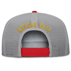 Kansas City Chiefs Edge Rush Trucker Adjustable Hat - Red/Gray - Fanatics