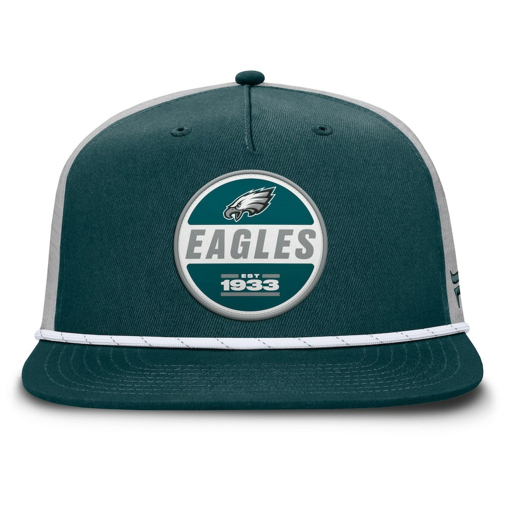 Philadelphia Eagles Edge Rush Trucker Adjustable Hat - Midnight Green/Gray - Fanatics