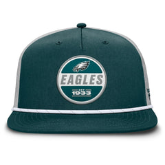 Philadelphia Eagles Edge Rush Trucker Adjustable Hat - Midnight Green/Gray - Fanatics