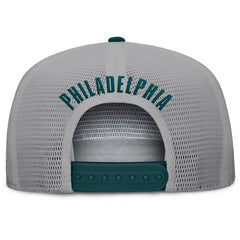 Philadelphia Eagles Edge Rush Trucker Adjustable Hat - Midnight Green/Gray - Fanatics