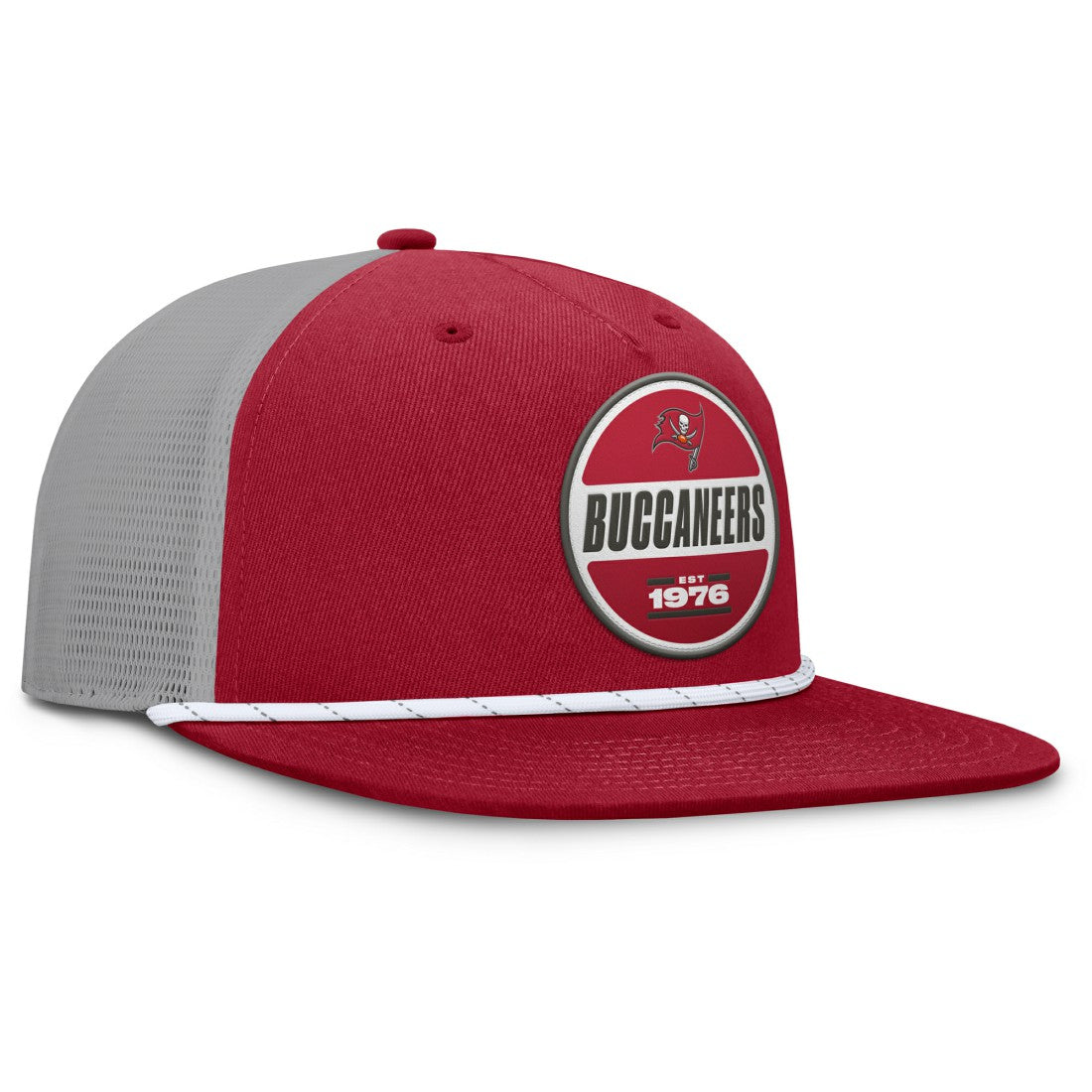 Tampa Bay Buccaneers Edge Rush Trucker Adjustable Hat - Red/Gray - Fanatics