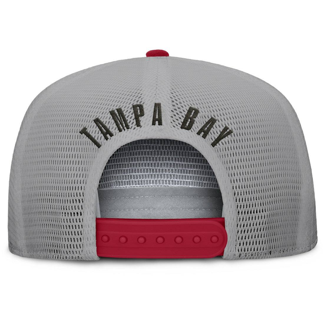 Tampa Bay Buccaneers Edge Rush Trucker Adjustable Hat - Red/Gray - Fanatics