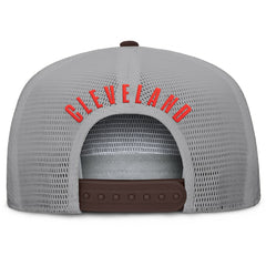 Cleveland Browns Edge Rush Trucker Adjustable Hat - Brown/Gray - Fanatics