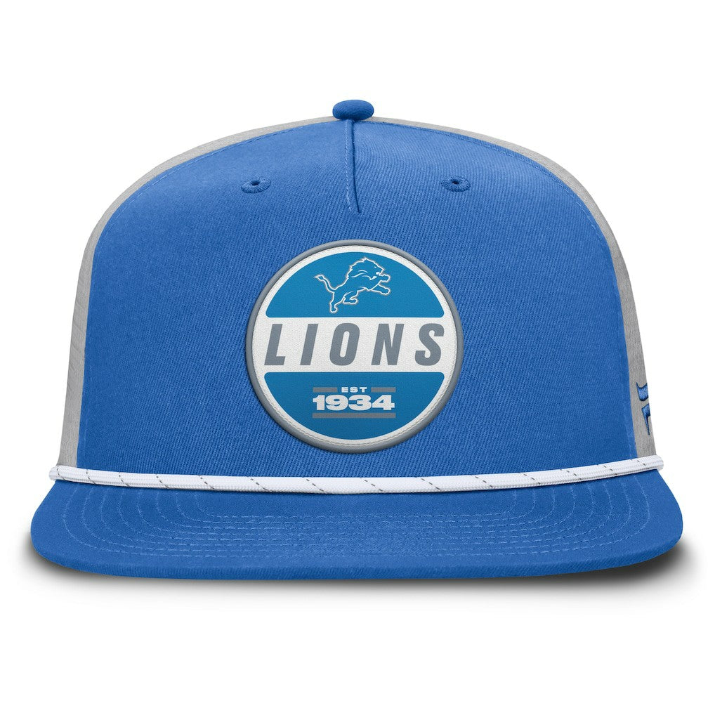 Detroit Lions Edge Rush Trucker Adjustable Hat - Blue/Gray - Fanatics
