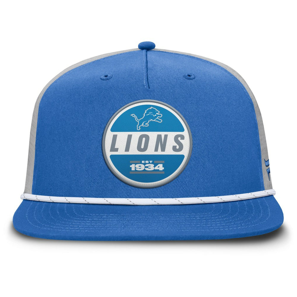 Detroit Lions Edge Rush Trucker Adjustable Hat - Blue/Gray - Fanatics